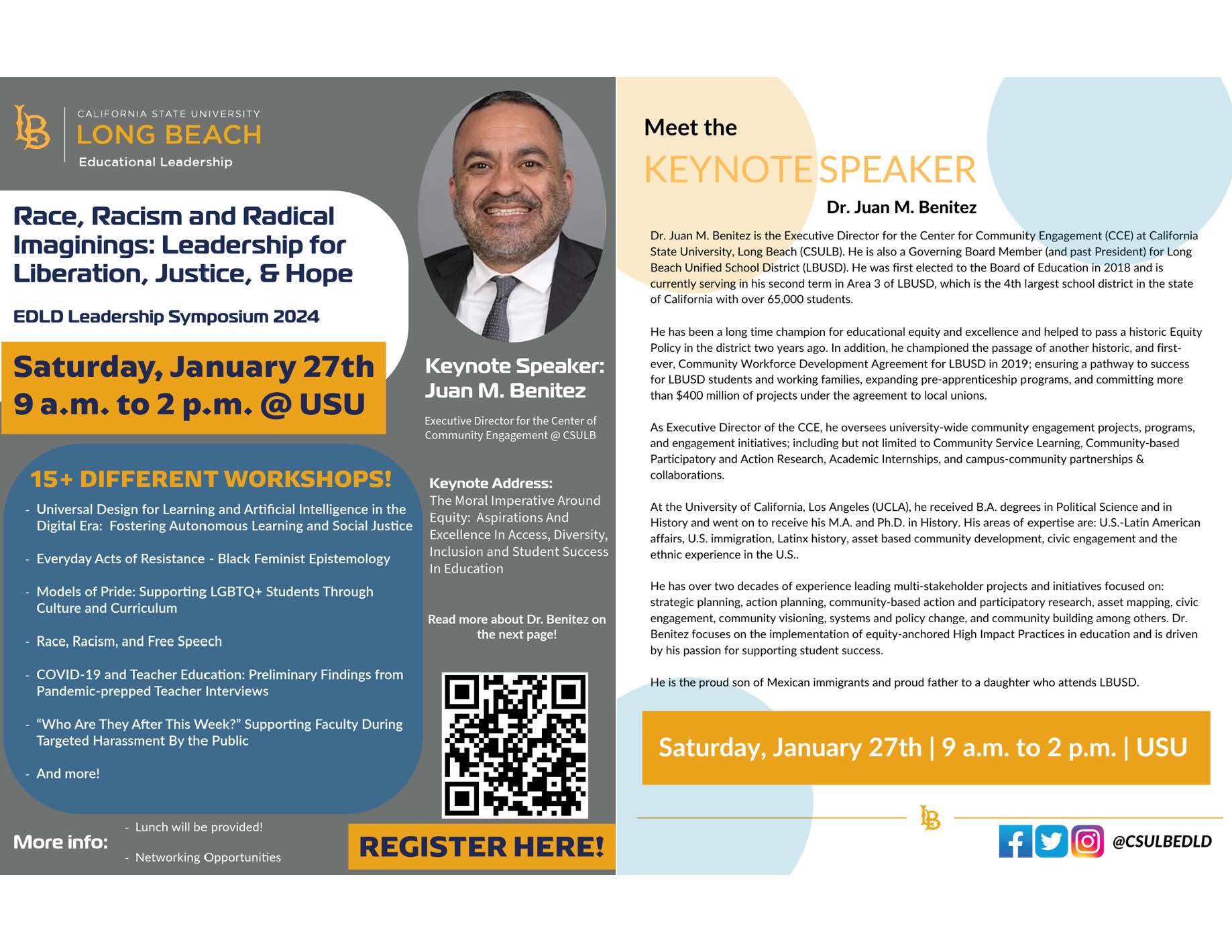 The Annual Educational Leadership Symposium Educational Leadership   2024 LS Flyer 